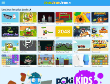Tablet Screenshot of jeuxjeuxjeux.fr